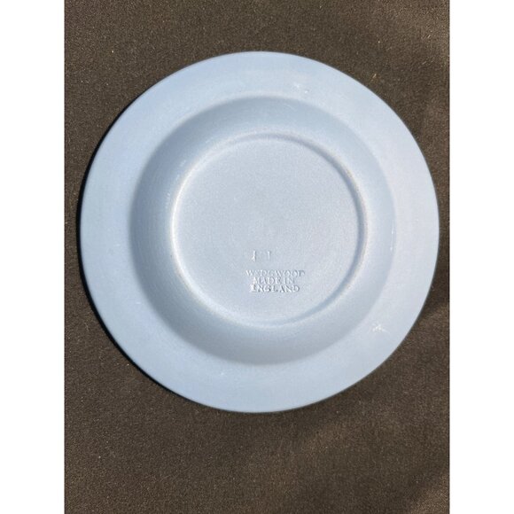 Wedgewood Vintage Blue Jasperware Ashtray Trinket Dish Set of 4 - Picture 13 of 13